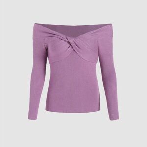 Cider Lavender Knit Top